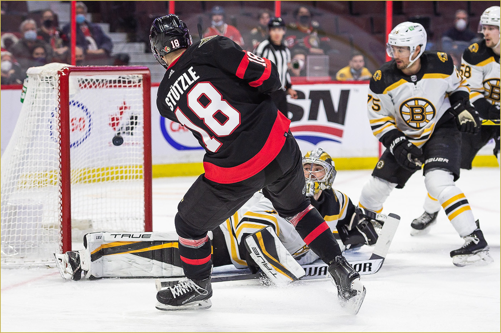 NHL Ice Hockey Action Photo